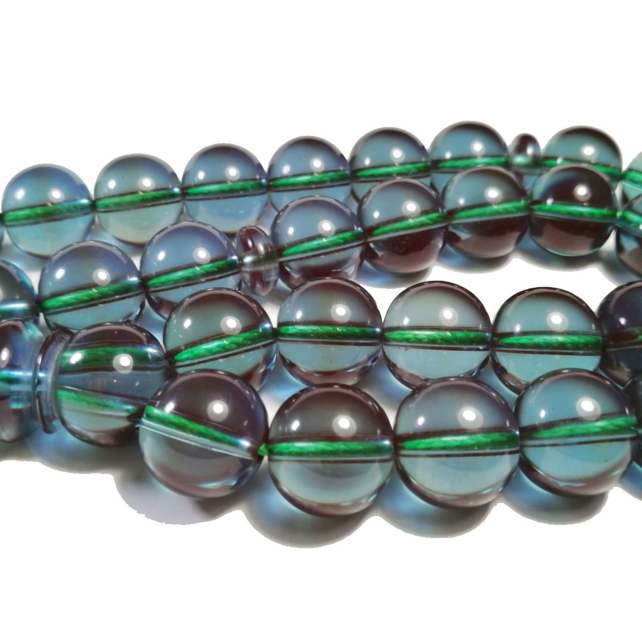 BaronHong Tasbih Di Preghiera Islamico - Rosario Musulmano Con 99 Perline In Agata Naturale Da 6mm, Con Iscrizioni Allah E Muhammad
