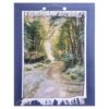 Hand-Knotted Persian Pictorial Rug Depicting Forest