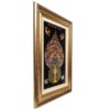 Hand-Knotted Persian Pictorial Rug from Qom Depicting Peacock & Tree