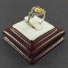 Yellow Citrine Silver Ring for Women Kamand