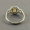 Yellow Citrine Silver Ring for Women Kamand