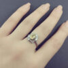 Yellow Citrine Silver Ring for Women Sussan