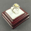 Yellow Citrine Silver Ring for Women Sussan