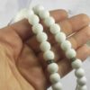 Islamic Agate Rosary Crafted with 33 Prayer Beads Tasbih White