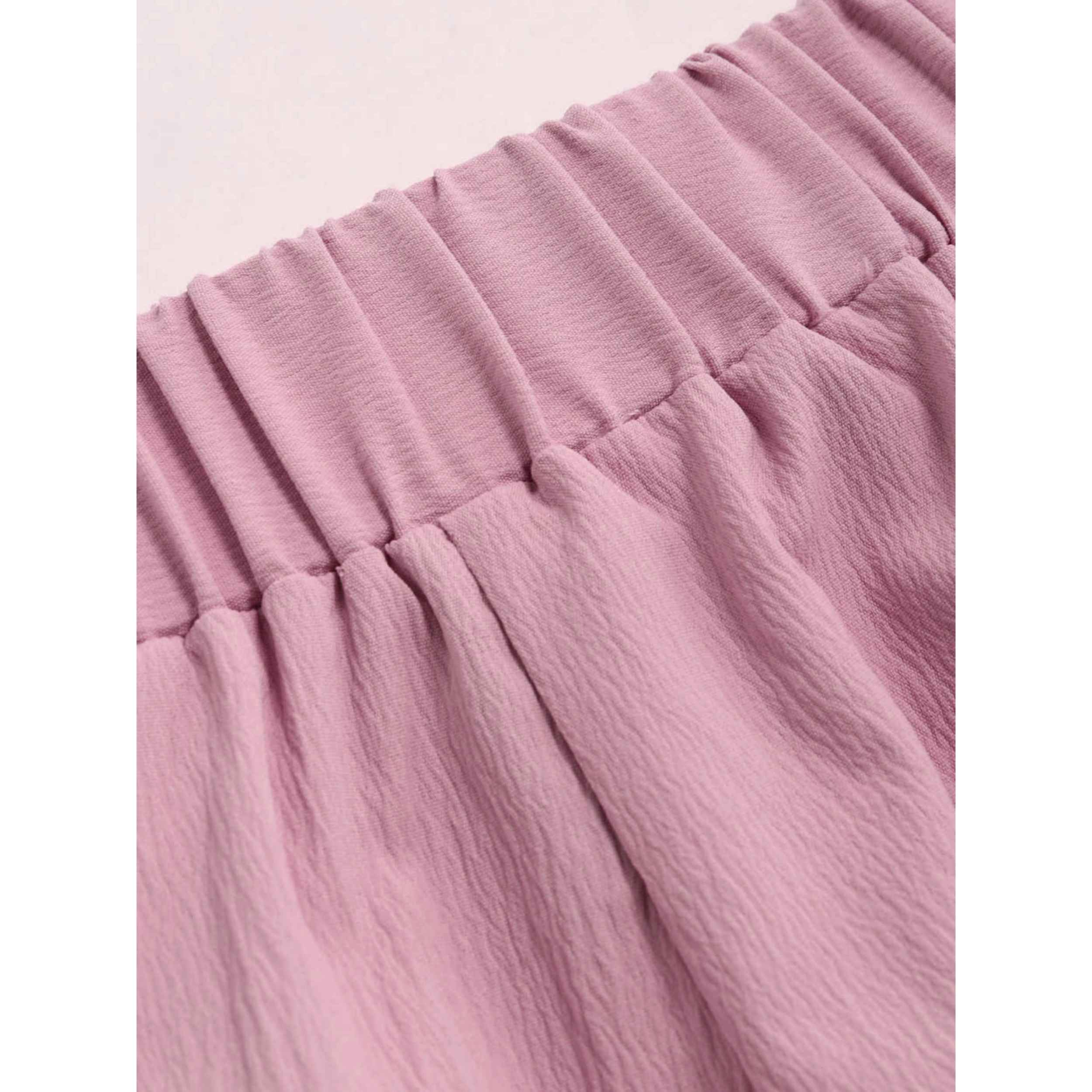 Pink Off the Shoulder Jumpsuit with Ruffles for Women