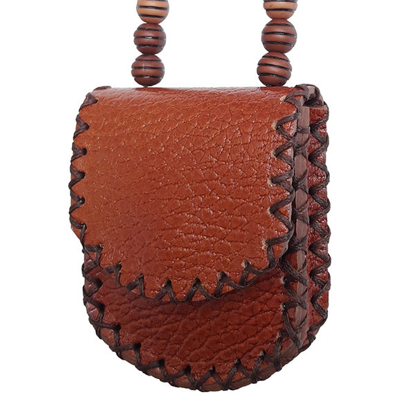 Taweez Neck Pouch - High-Quality Real Leather Taweez Amulet