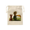 Drawstring Cotton Storage Bag - Eco-Friendly and Reusable The Little Prince Design