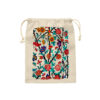 Drawstring Cotton Storage Bag - Eco-Friendly and Reusable Sadia Tile Design