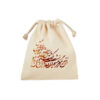 Drawstring Cotton Storage Bag - Eco-Friendly and Reusable Linen