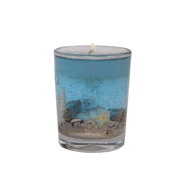 Ocean-Inspired Scented Candle Jar – Perfect for Gifts & Decor