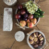 Set of 3 Handwoven Basket with Bamboo Handle