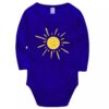 Set of 5 Lap Shoulder Baby Bodysuit Long Sleeve