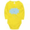 Set of 5 Lap Shoulder Baby Bodysuit Long Sleeve
