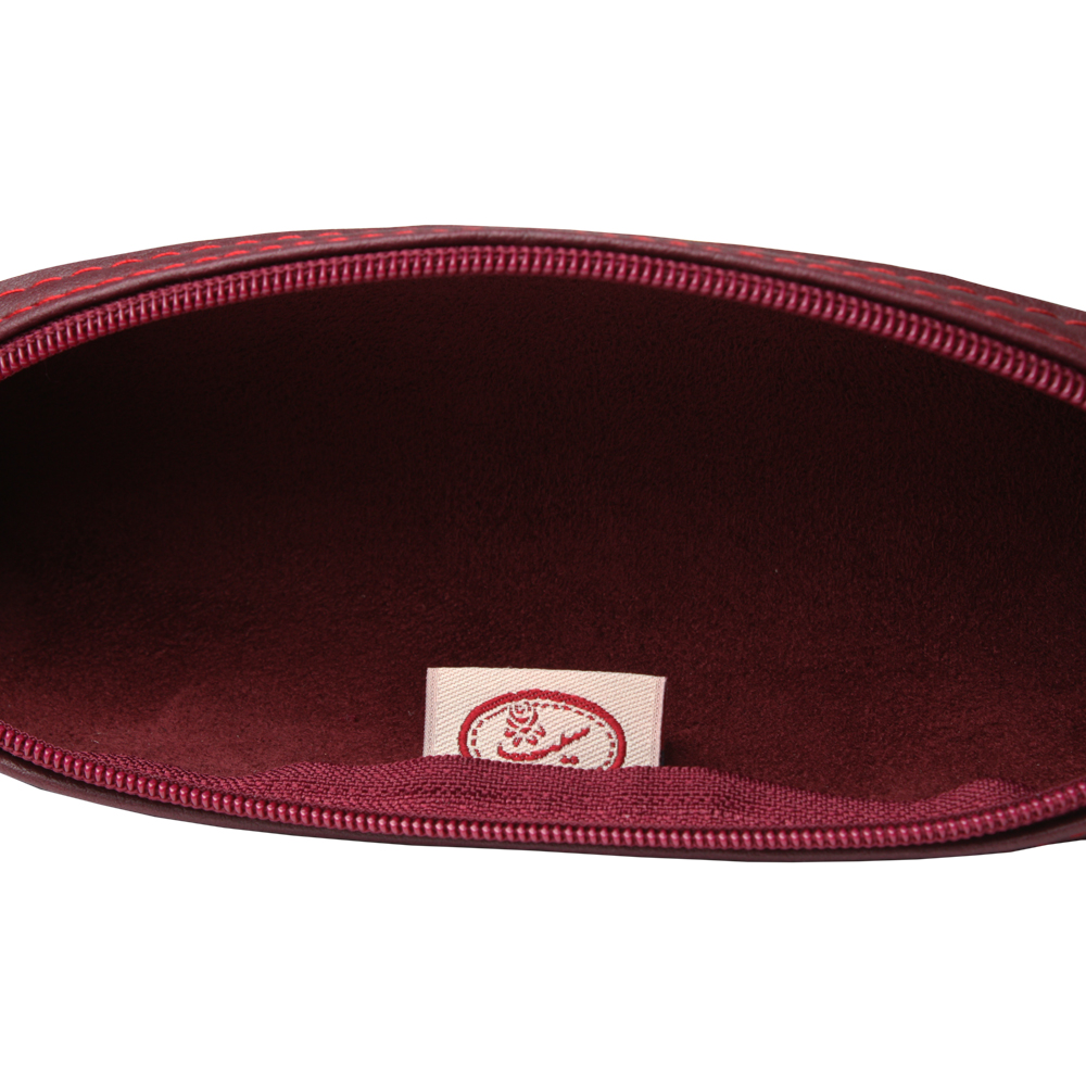 Pencil Pouch Navy Blue with Zipper for School & Office