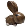 Decorative Sitting Rabbit Figurine for Home Decor - Adorable Bunny Sculpture