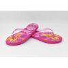 Flip Flop Fuzzy Thong Slippers for Women Pink