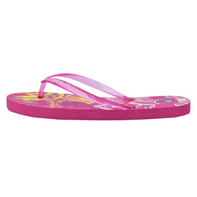 Flip Flop Fuzzy Thong Slippers for Women Pink