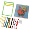 Compact Persian Rug Weaving Educational Toy