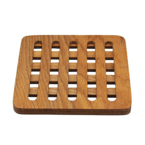 Teak Wood Trivet for Hot Pot Square