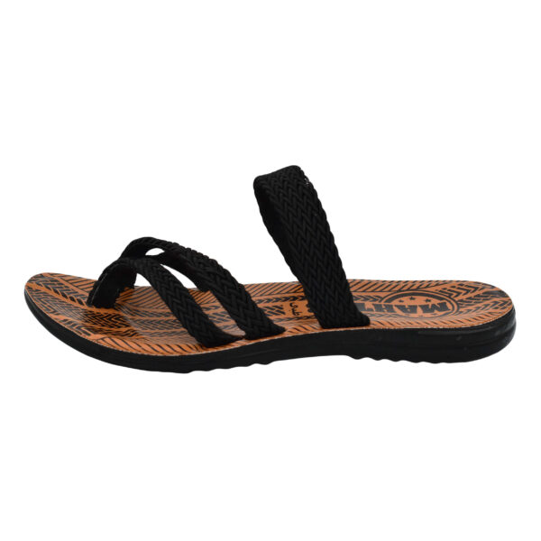 Flip Flop Beach Slippers for Men Non-Slip Orange