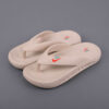 Flip Flop Thong Slippers Non-Slip for Men Light Pink