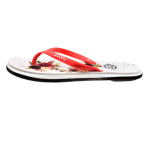 Thong Slippers White Non-Slip for Indoor Outdoor