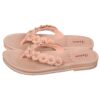 Flip Flop Thong Slippers for Women Non-Slip with Flower Design