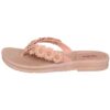 Flip Flop Thong Slippers for Women Non-Slip with Flower Design