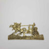 Brass Key Holder Vintage Chariot Unlock Nostalgic Elegance