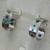 Metal Drop Earrings for Women Floral Indian Design
