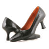 Women's Leather High Heels Shoes with Bow
