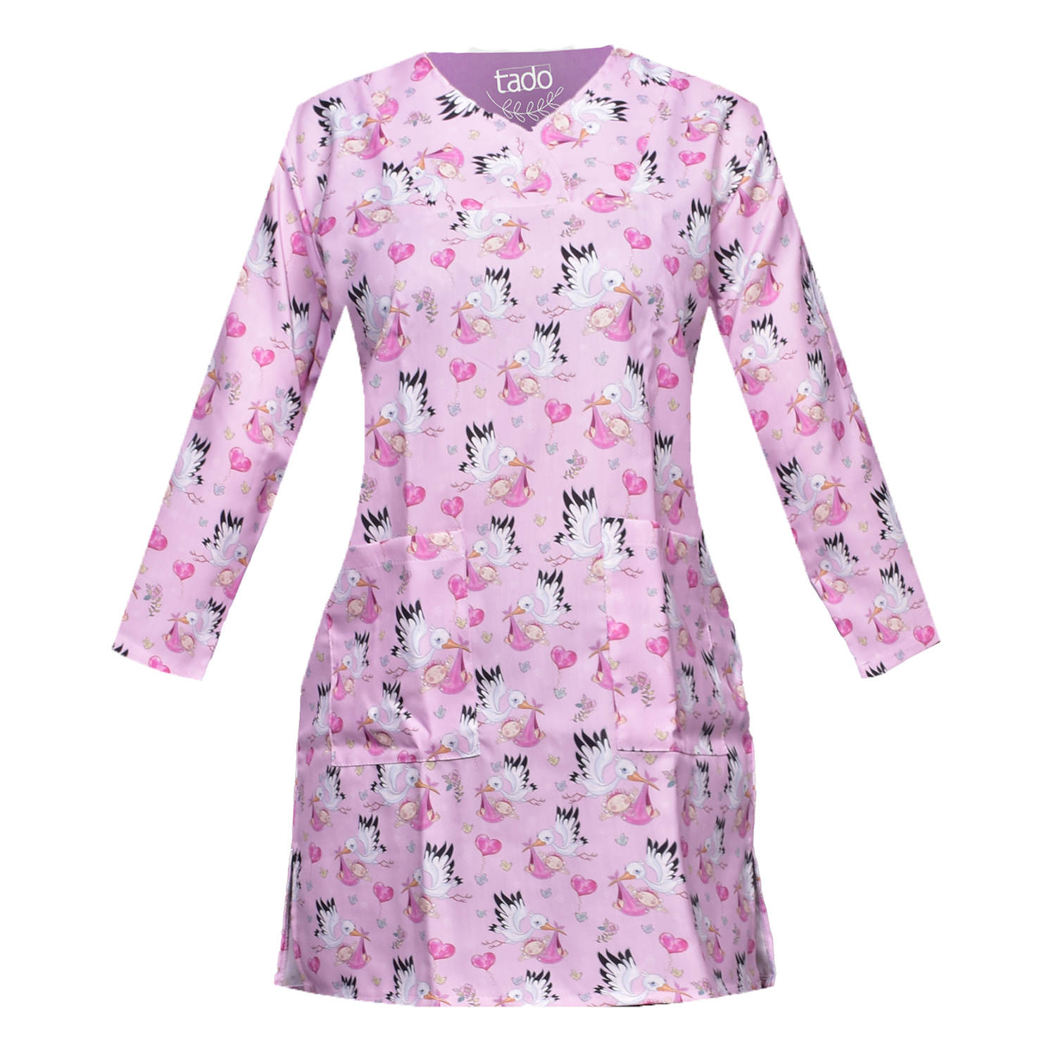 Women’s OB/GYN Uniform & Cap with 3 Pockets – Professional & Functional