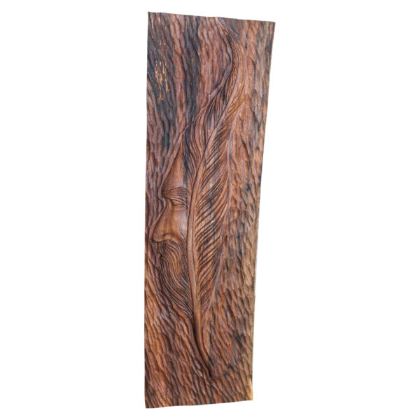 Wood Carved Wall Art Model Darvish