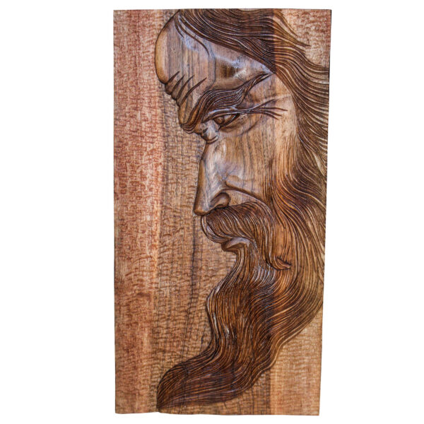 Wood Carved Wall Art Model Negah