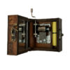 Wooden Musical Box With Traditional Pattern & Mirror Inside