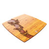 Wooden Trivet Butterfly Design for Hot Pot
