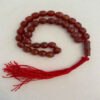 Islamic Agate Rosary Crafted with 33 Prayer Beads Tasbih Hadi