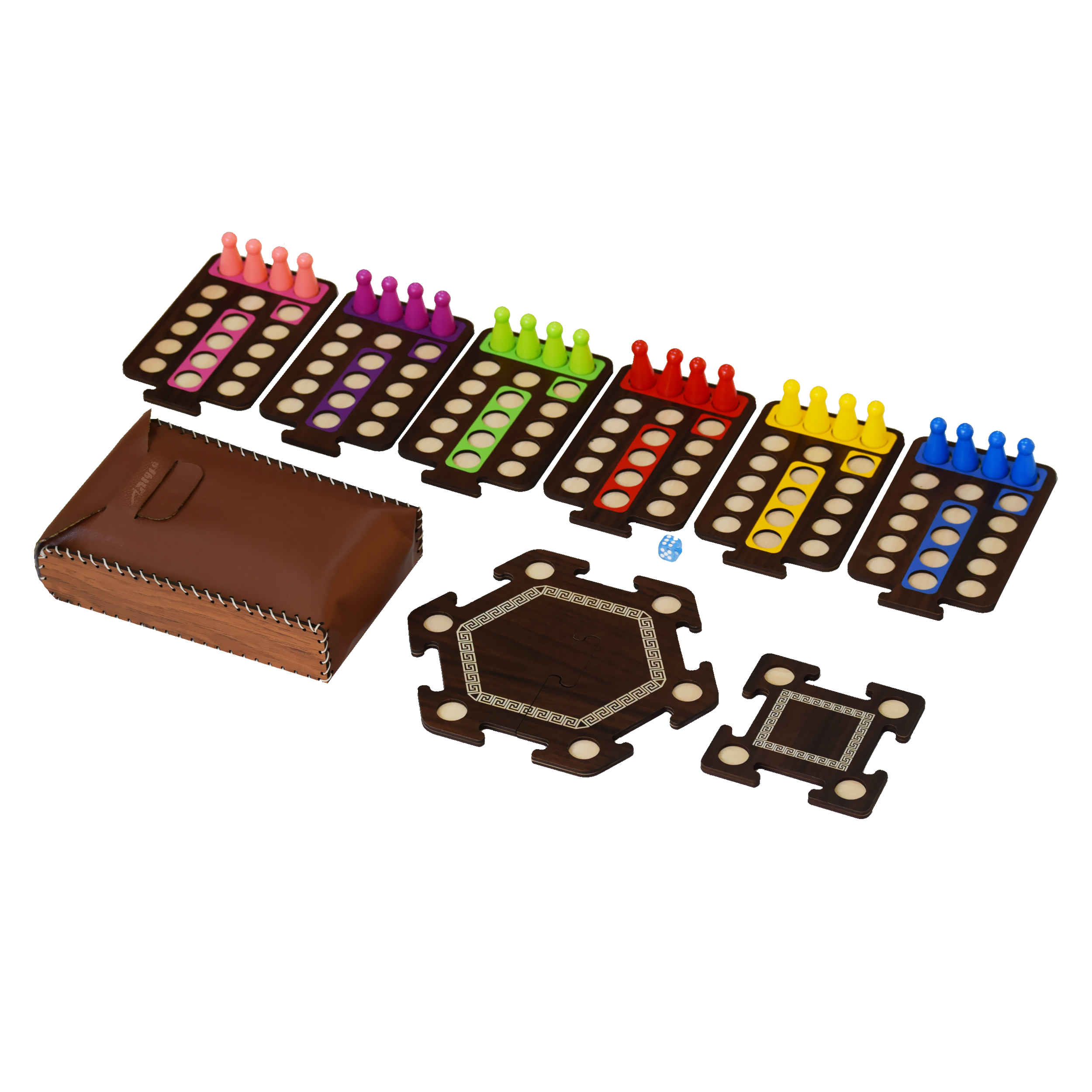 Mensch ärgere Dich nicht (Ludo) – Classic Family Board Game for 4 – 6 Players