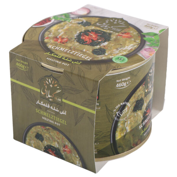 Ash-e Shole Ghalamkar - Gilani Persian Soup, Canned (460g, Pack of 5)