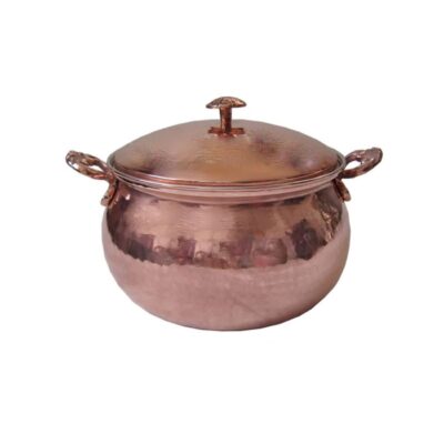 Persian Copper Stock Pot – Traditional Hammered Cooking Style Authentic