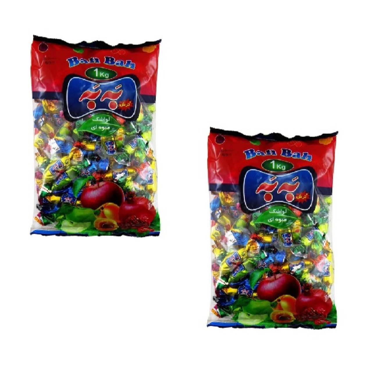 Persian Bite-Sized Traditional Sour Fruit Leather Bars – 1000g (2x)
