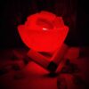Persian Bowl Salt Lamp - Natural Rock Salt Chunks & Wooden Base