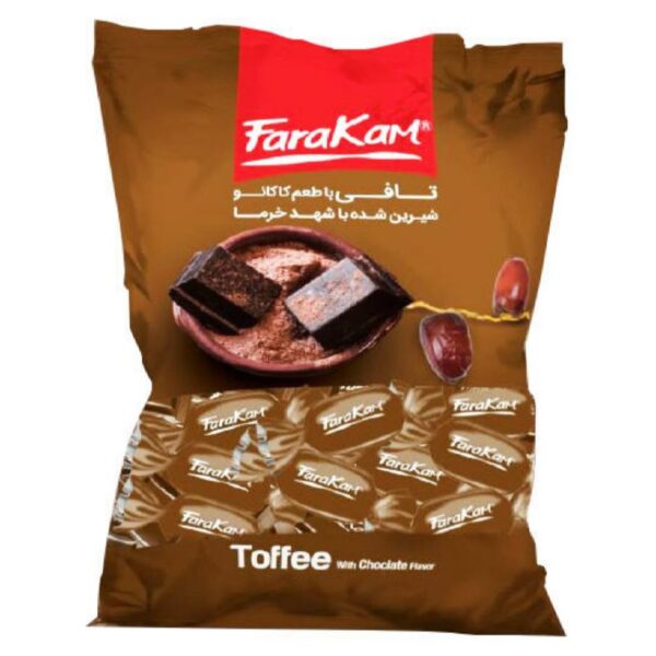 Toffee with Chocolate Flavor Sweetened by Date Syrup 1000 gr