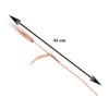 Handcrafted Copper Wheat Flower for Home Decor – Floral Art Design (x3)