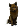 Set of 3 Decorative Fox Figurines - Charming Wildlife Decor