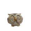 Set of 3 Decorative Owl Figurines - Whimsical Bird Art Decor