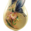 Decorative Porcelain Vase with Butterfly & Flower Design