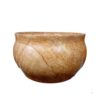 Decorative Wooden Bowl Handcrafted Rustic Style