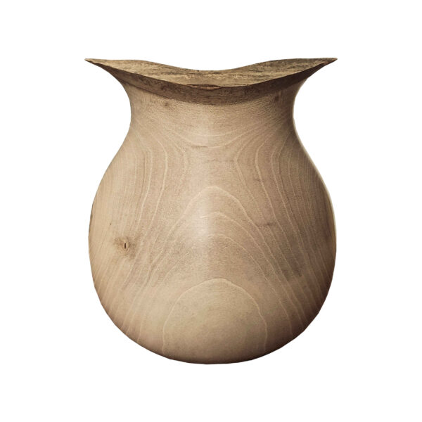Handcrafted Decorative Wooden Vases Made from Natural Solid Wood
