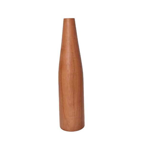 Wooden Mini Flower Vase Made from Natural Solid Wood, Decorative & Handcraft